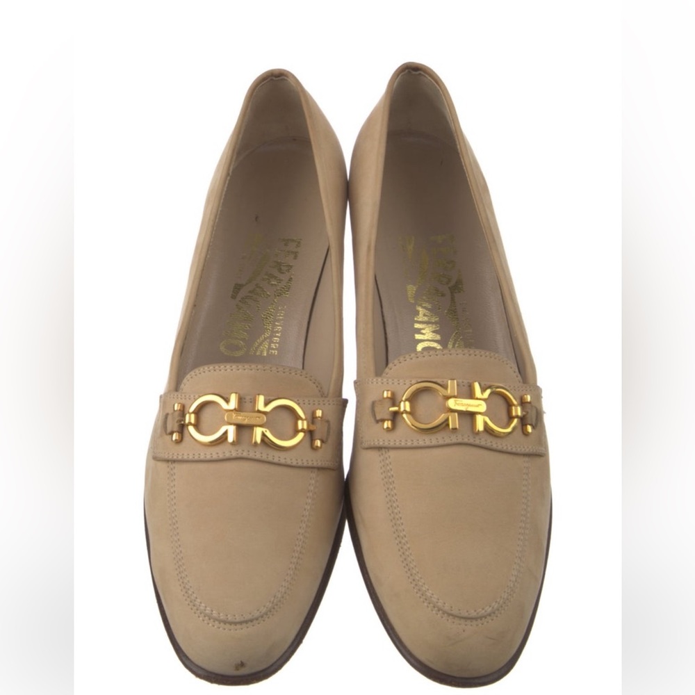 Salvatore Ferragamo Suede Loafers